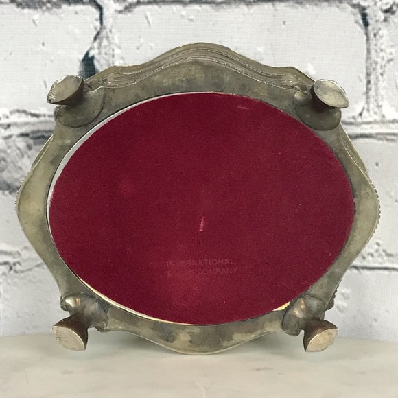 International Silver Company British Royal Lion Crest Vintage Hinged Jewelry Box - Picture 10 of 11